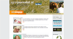 Desktop Screenshot of agrarjournalisten.at