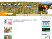 Tablet Screenshot of agrarjournalisten.at